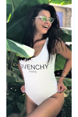 Beyaz Givenchy Mayo - Kanatlı Butik